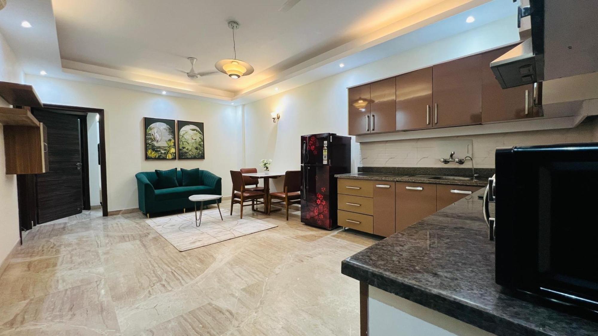 Olive Serviced Apartments - New Friends Colony นิวเดลี ภายนอก รูปภาพ