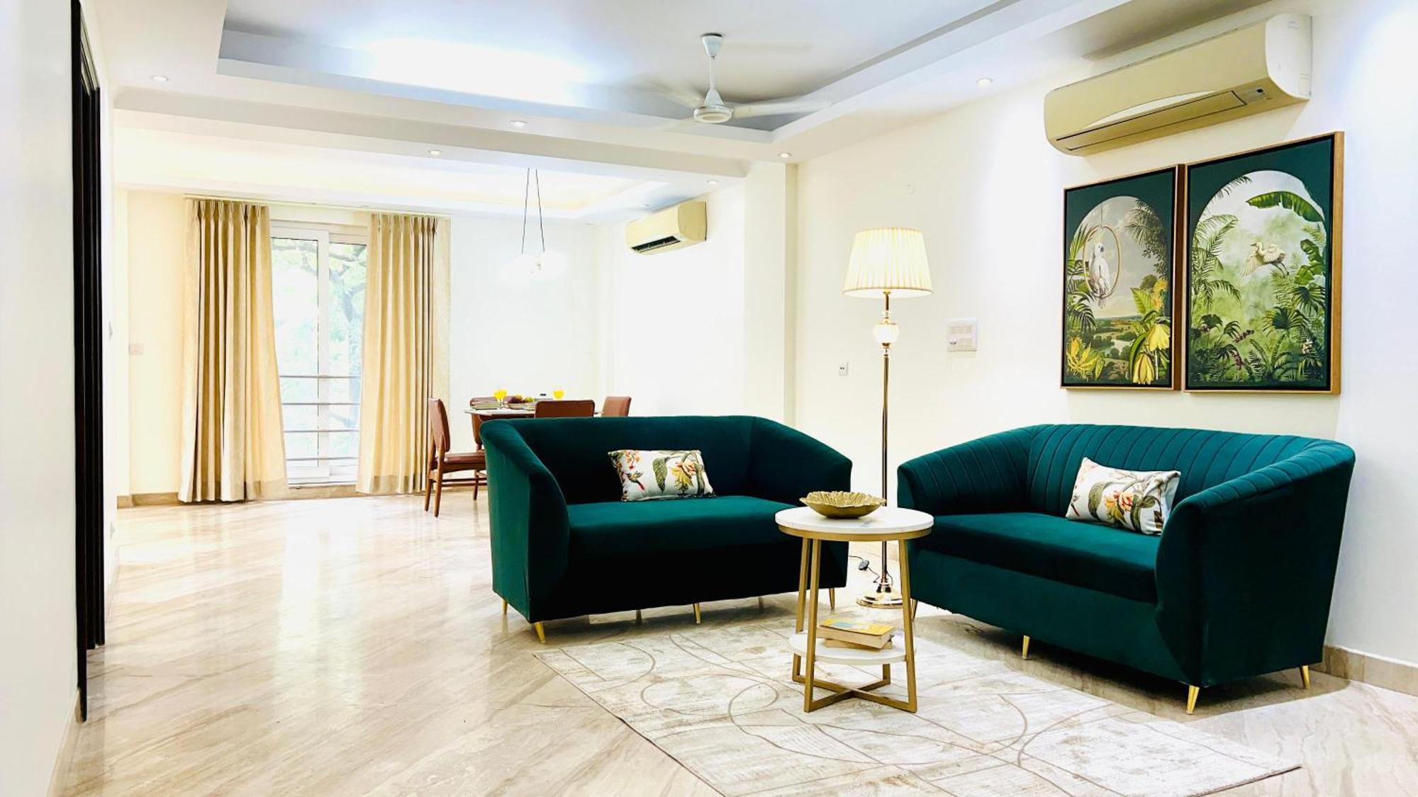 Olive Serviced Apartments - New Friends Colony นิวเดลี ห้อง รูปภาพ